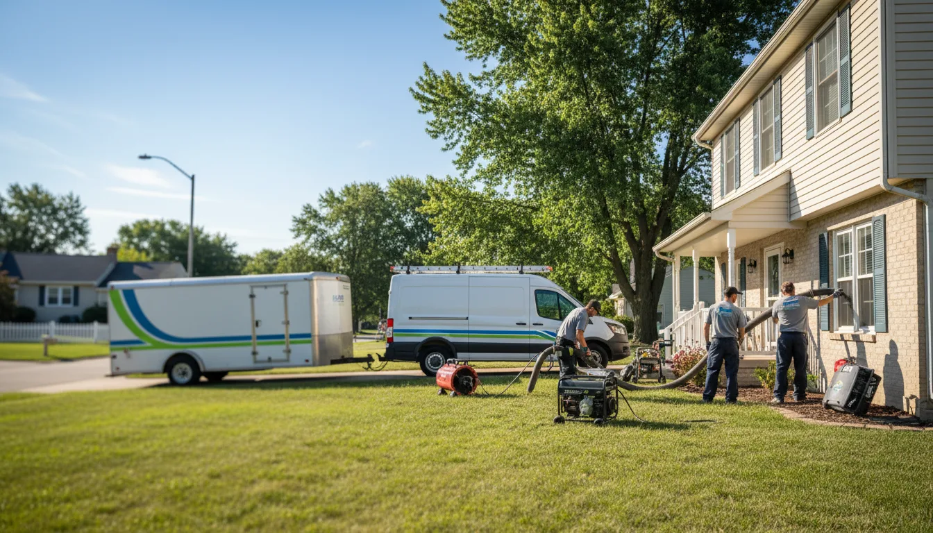 Flooded Basement Restoration And Cleanup With Repair in Mora, MN near me